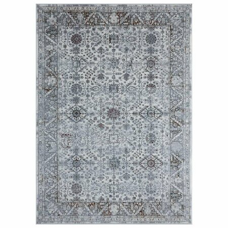UNITED WEAVERS OF AMERICA Madrid Metilla Brick Accent Rectangle Rug, 1 ft. 11 in. x 3 ft. 4525 10433 24